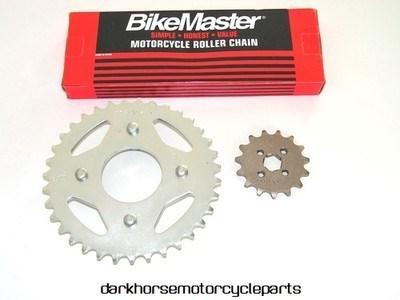 Chain and sprockets kit  honda   ct70   trail 70    69-94