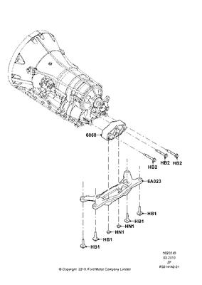 Br3z7e373a ford insulator