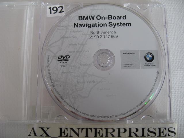 03 04 05 bmw e46 325 325i 325xi sedan navigation dvd # 669 map update © 2009.1
