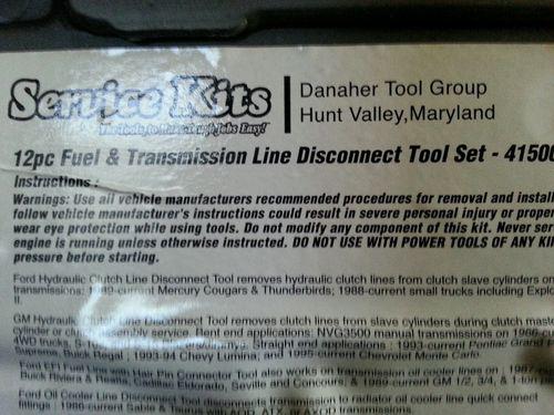 12 Piece Fuel & Transmission line Disconnect tool, US $25.00, image 2