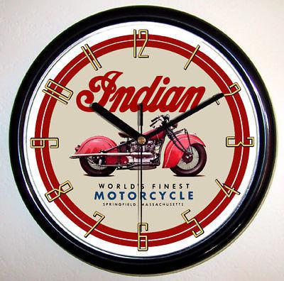 Indian big four motorcycle wall clock 1941