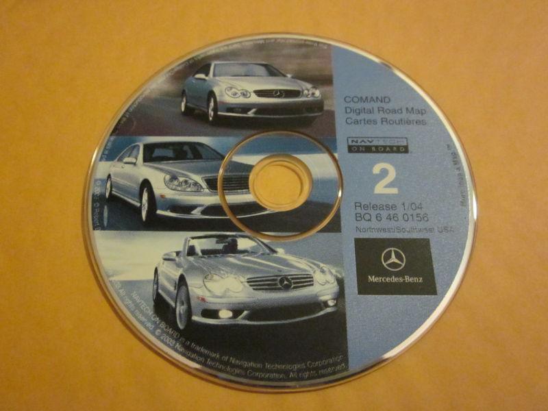 Mercedes-benz navigation system cd # 2 1/04 oem northwest southwest usa