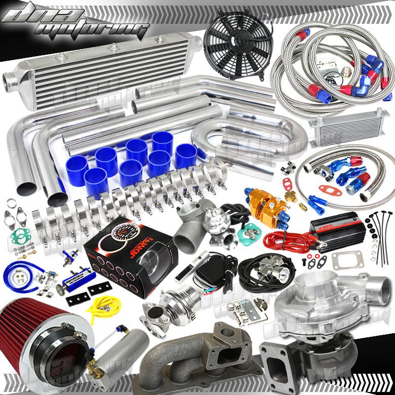 Tc/xb/camry/solara 2.4l cast t3 turbo/charger kit 380+