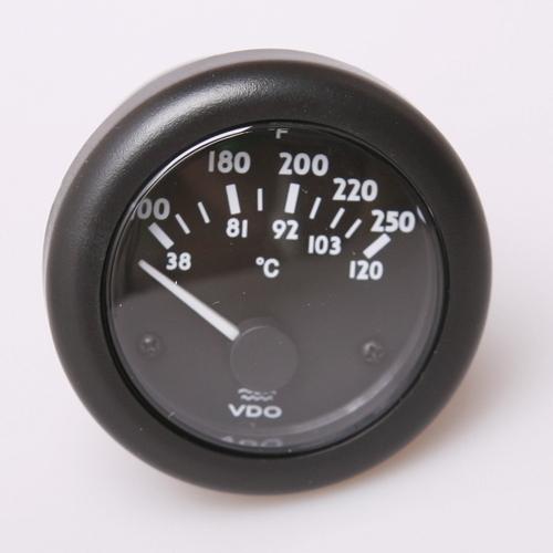 Buy 12V Round Water Temp temperature 100250F Indicator gauge 2"/52mm
