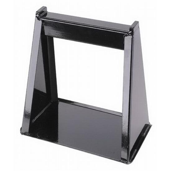 New racing jack stands, 15" x 9-1/2" base, 12" tall, black finish, set of 4