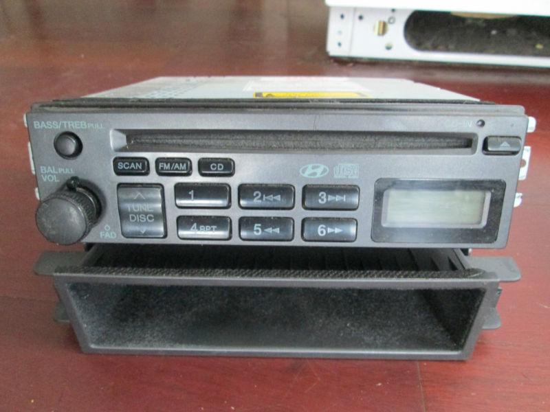 2003 hyundai elantra cd-player radio