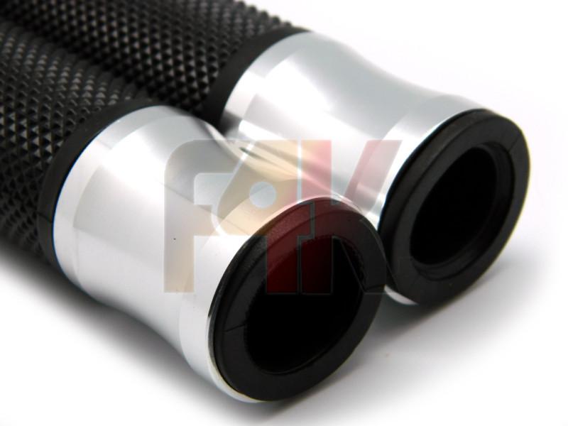 SILVER MOTORCYCLE DIRT BIKE ALUMINUM 7/8