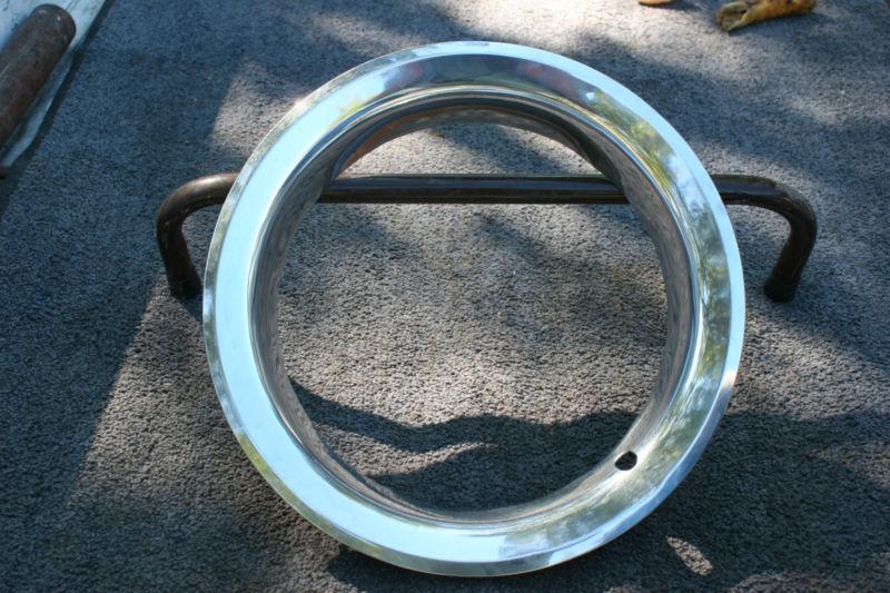 Stainless steel beauty ring for 15" wheel 