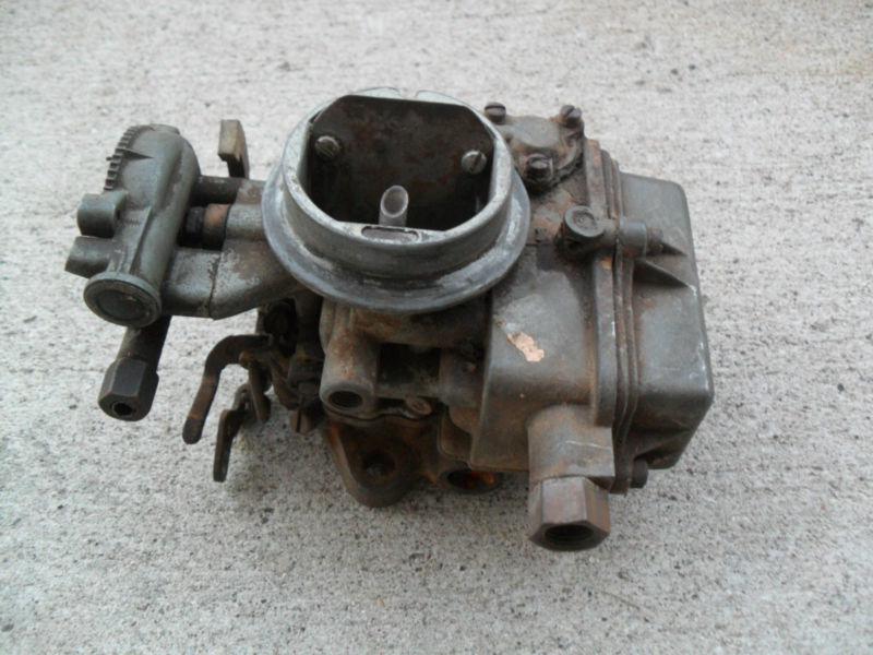  holley 1bbl carburetor 60-61 ford ranchero 170 falcon comet 144  meteor 6cyl