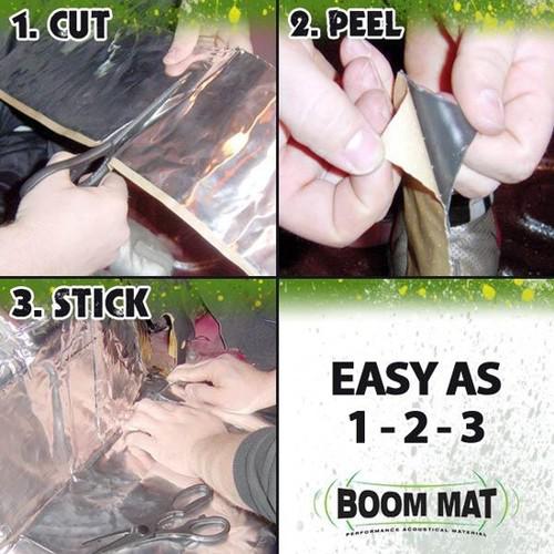 New DEi 050212 Boom Mat Damping Material, 12-1/2 x 24 Inch, 20 Sheets, US $201.99, image 2