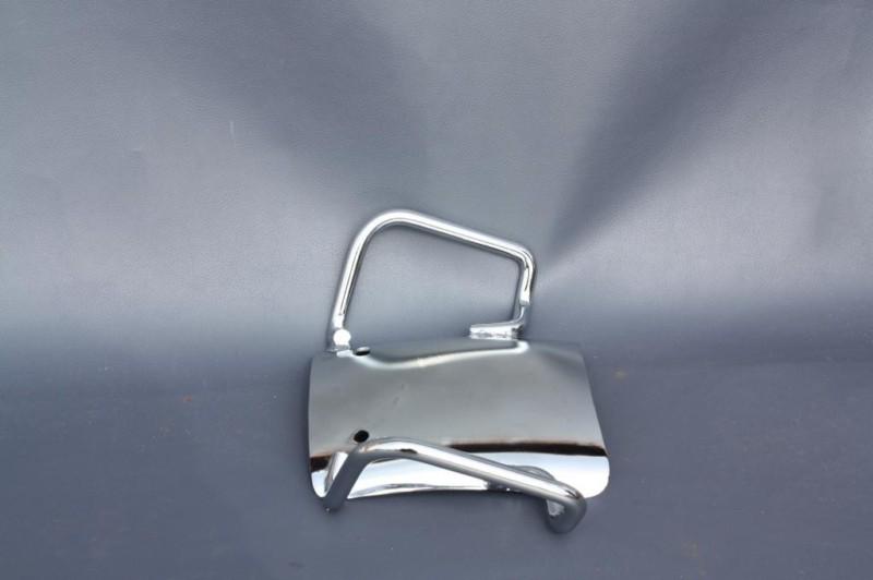 Chrome passenger seat hand rail grab bar harley flht fltr  flhr 2009 - 2013