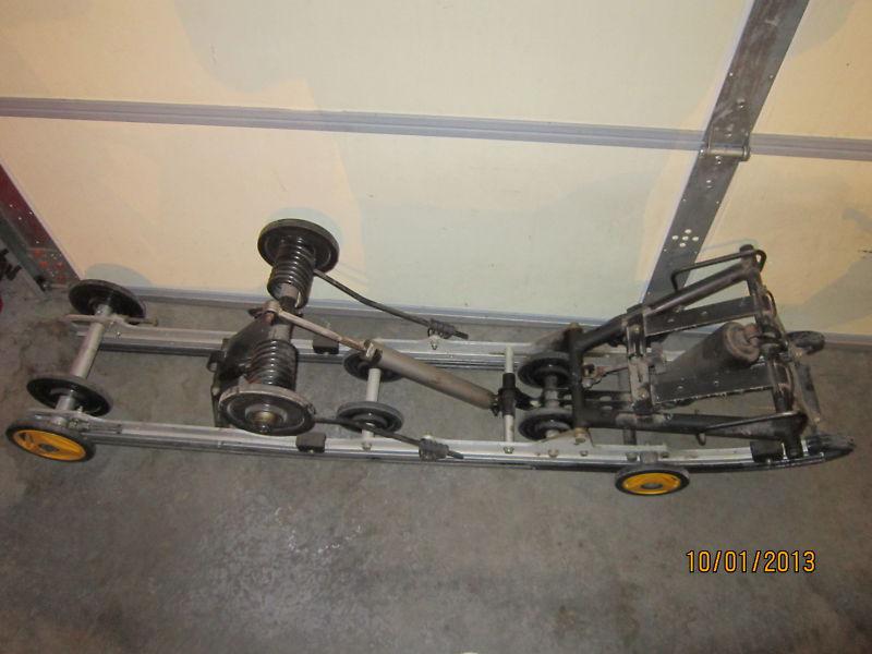 Skidoo 2000 700 mxz summit rear skid with shocks 151"