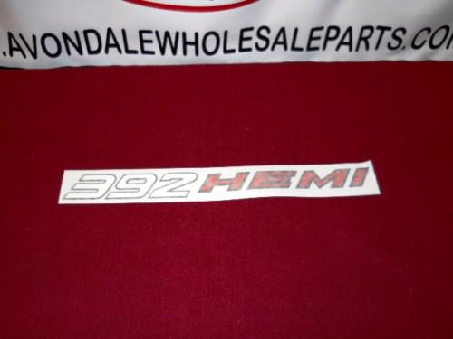 Dodge 392 hemi sticker mopar oem