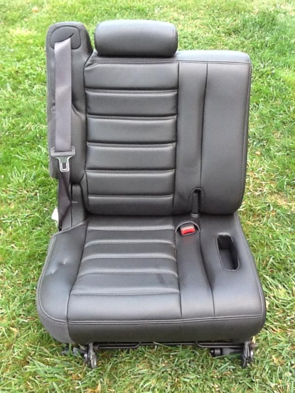 Buy 0207 HUMMER H2 THIRD 3RD ROW SEAT BLACK LEATHER EBONY, NICE!! in