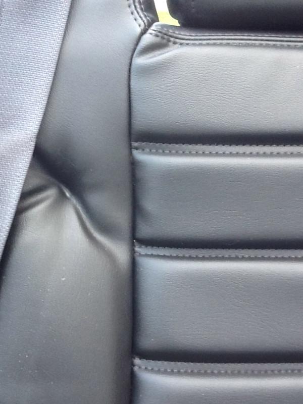 02-07 HUMMER H2 THIRD 3RD ROW SEAT BLACK LEATHER EBONY, NICE!!, US $495.00, image 6