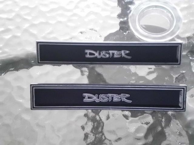 plymouth duster door emblems duster twister gold duster 340-318-/6 mopar, US $40.00, image 3