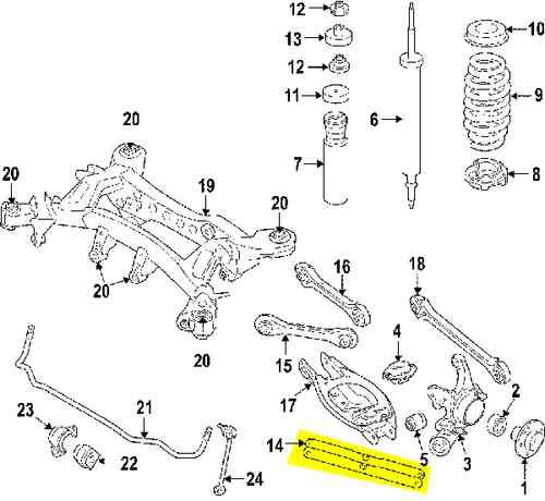 Bmw 33326763477 genuine oem factory original trailing arm