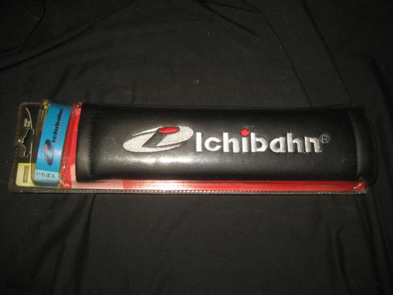 Ichibahn motorsports black seat belt shoulder pads (pair of 2) 9013801 accessory