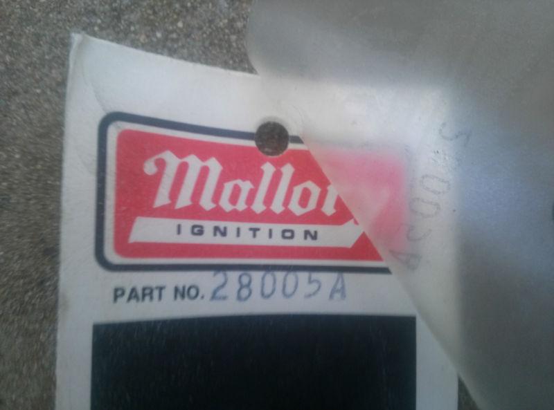 Buy NOS 28005A MALLORY Distributor Ignition Point Condenser 2.3Amp