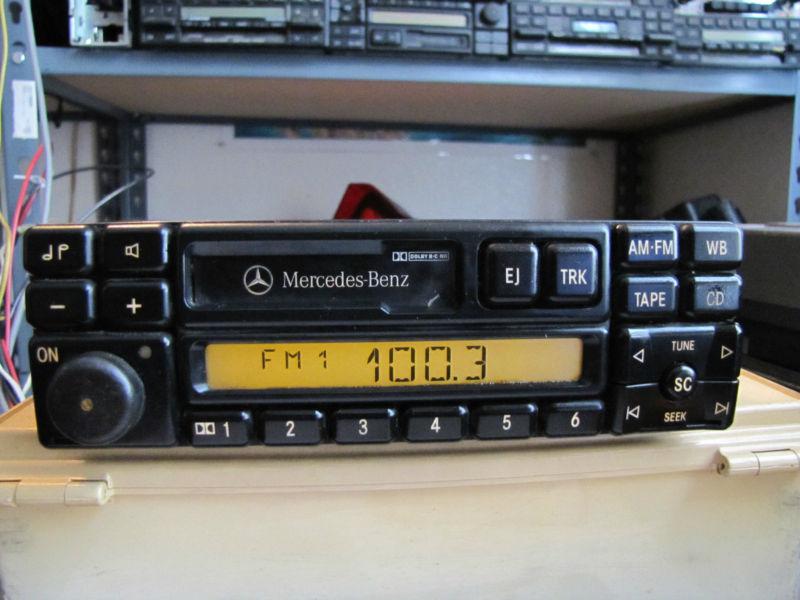 Mercedes radio cassette am fm becker be1492 -auto load