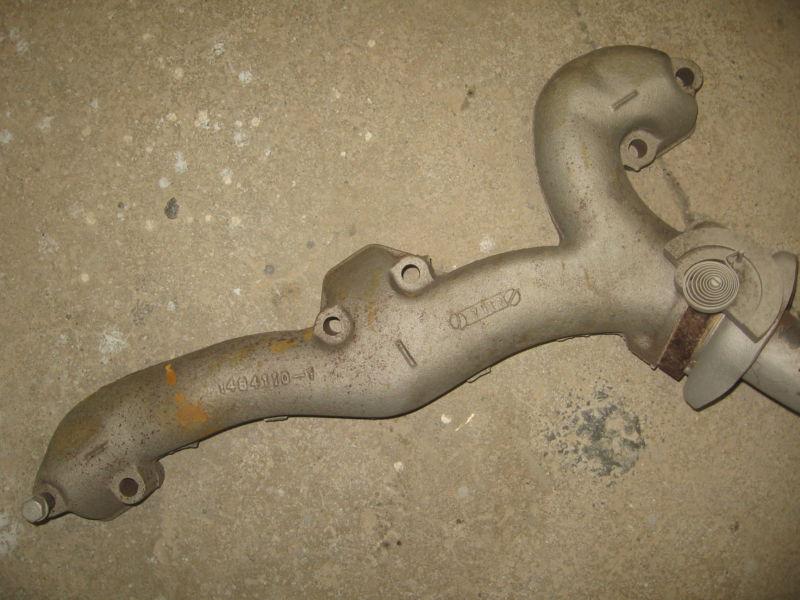 1955 1956 56 cadillac deville fleetw.365 driver, side exhaust manifold 1484110-1