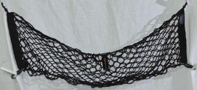 Lexus trunk rear cargo net holds up to 30 lbs 10" tall x 37"-50" wide (elastic)
