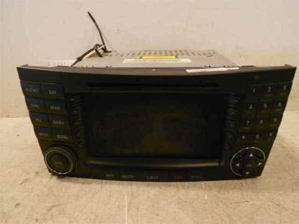 05 mercedes e-class navigation audio display screen oem