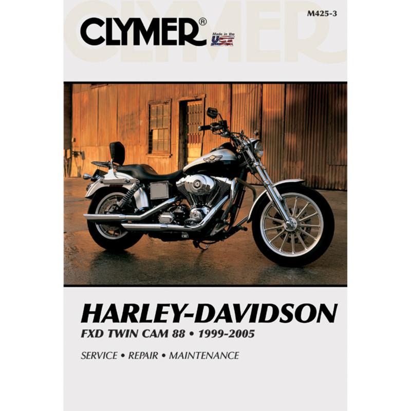 Clymer m425-3 repair service manual 1999-2005 harley fxd/fxdwg
