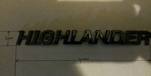 Toyota emblem color black\ pearl