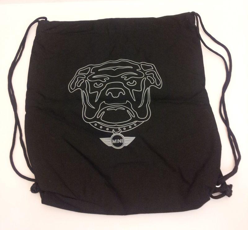 Rare mini cooper napsack w/unique opening/closure  bag