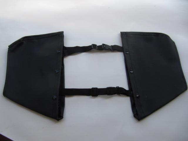 Engine guard chaps soft lowers '04-up harley sportster