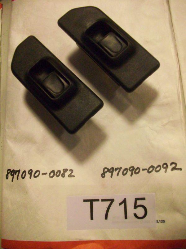 2000 trooper both rear window switch pt# 897090-0082 & 897090-0092 #t715