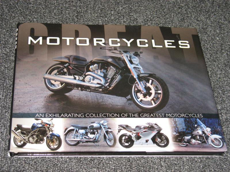 Great motorcycles, hard cover book 