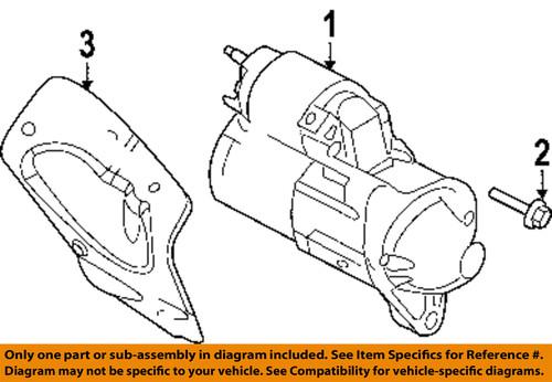 Jeep oem 56044734aa starter motor/starter