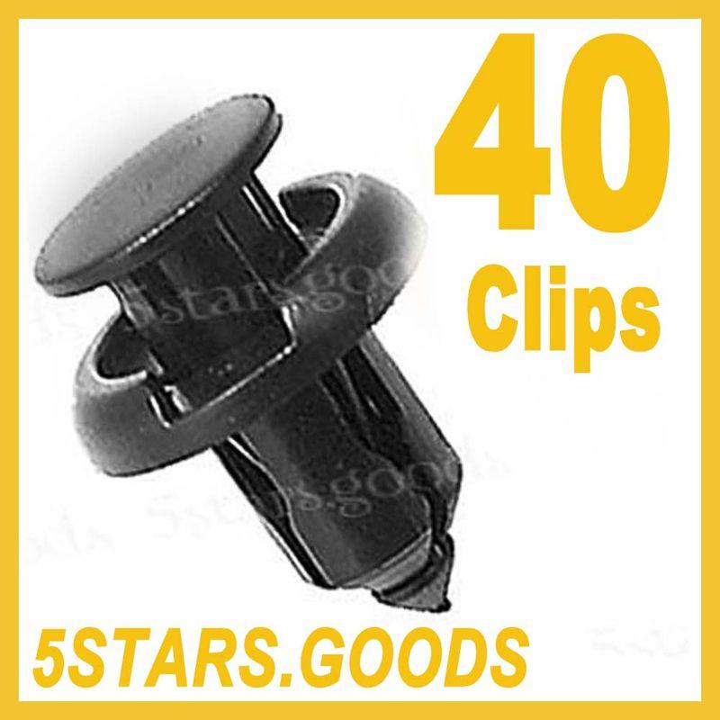 40 bumper clips for honda accord acura odyssey civic