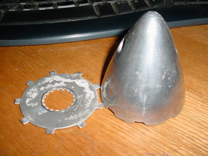 Volvo penta 270 - 280 prop cone for early drives, no bolt style free ship