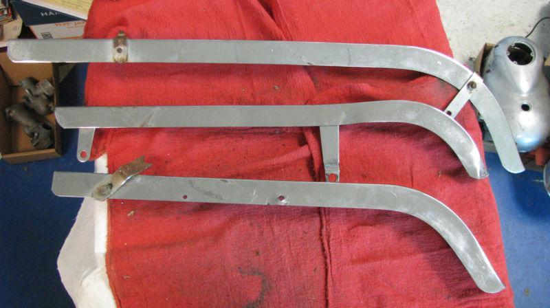 Chopper bobber custom chrome chain guards (3)