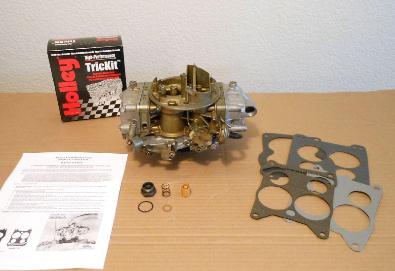 Buy Holley 650 CFM Double Pumper 6210 SpreadBore 4165 0Miles on