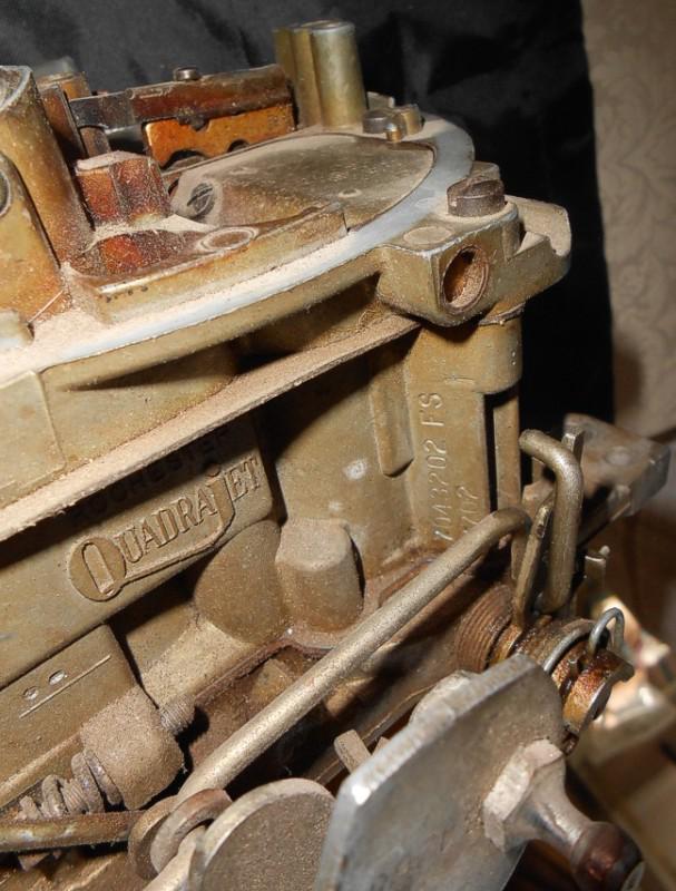 1970s Rochester Quadrajet 4 Barrel Carburetor GM RP 7043202 AS IS FOR PARTS, US $42.50, image 2