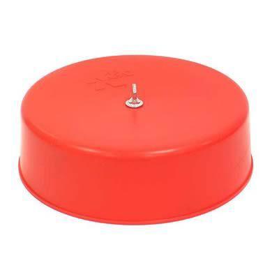 K&n 85-8932cr carb cover plastic red 7 5/16" diameter ea
