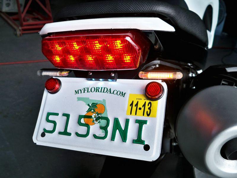 Honda grom 2014 14 std switch back led fender eliminator kit