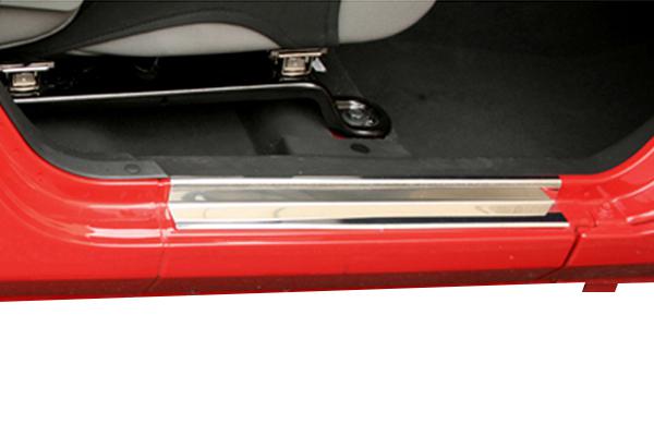 Rugged ridge 11119.04 - 07-13 jeep wrangler stainless steel door entry guards