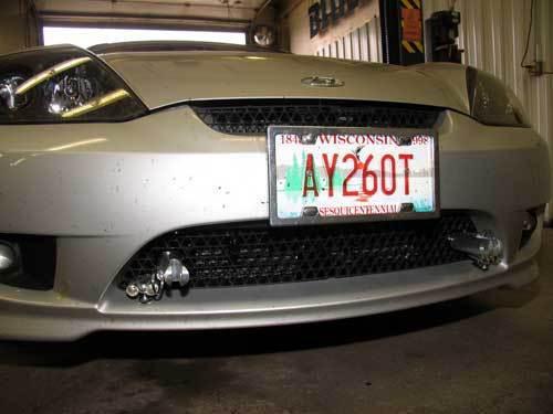 Blue ox bx2320 base plate for hyundai tiburon 05-06