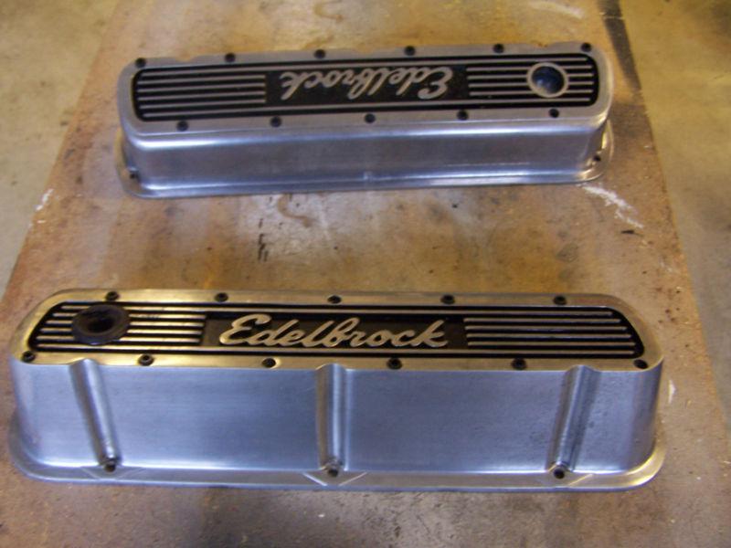 FORD EDELBROCK VALVE COVERS, US $50.00, image 2