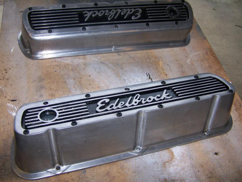 FORD EDELBROCK VALVE COVERS, US $50.00, image 3