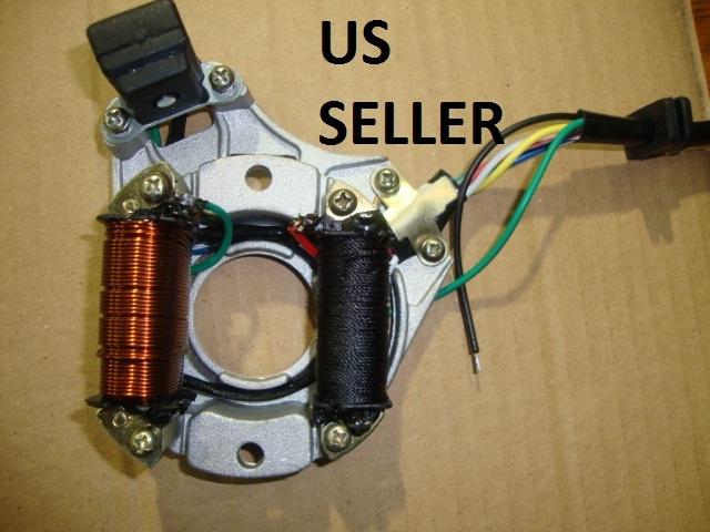 Magneto stator for chinese atv sunl taotao 125cc 110cc 90cc 70cc 50cc<.<