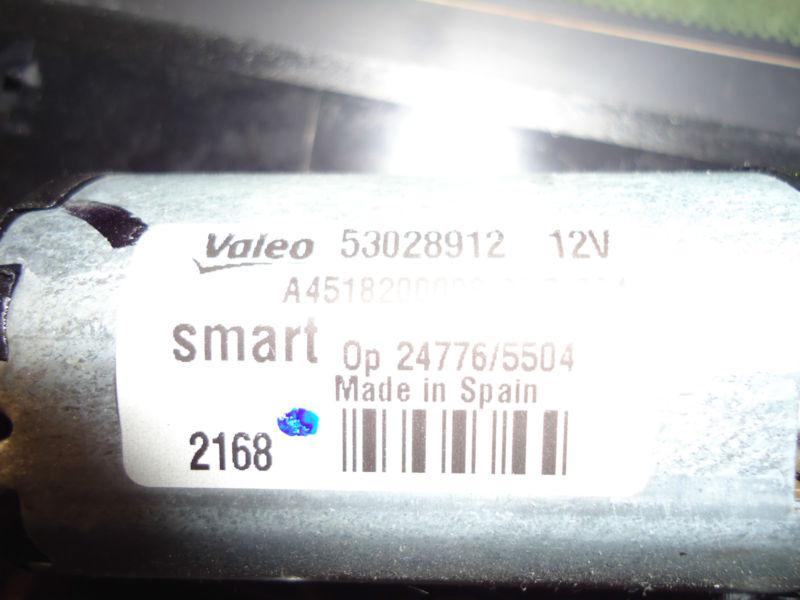 Buy 08 09 10 11 12 SMART FORTWO REAR WIPER MOTOR A4518200008 in Greer