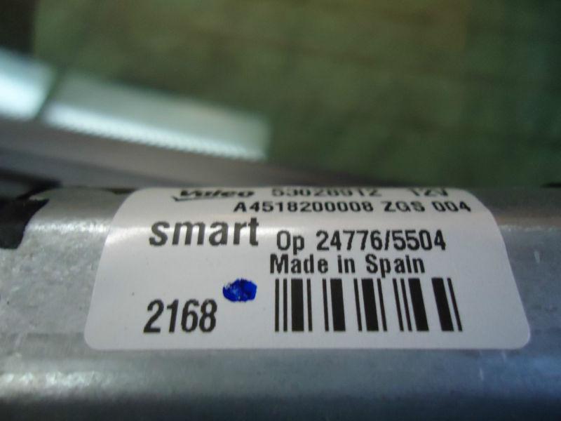 Buy 08 09 10 11 12 SMART FORTWO REAR WIPER MOTOR A4518200008 in Greer