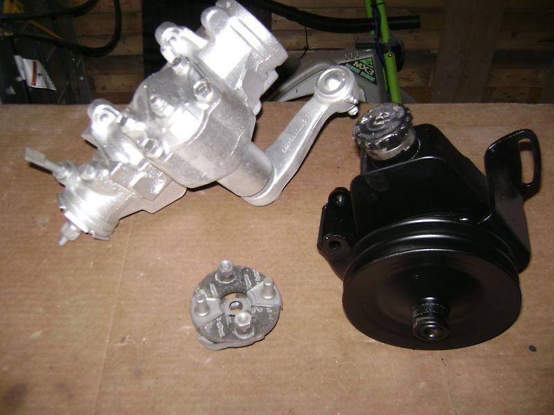 Camaro chevelle nova power sterrring pump and box