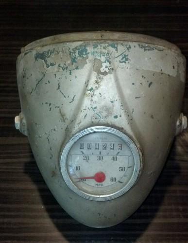 Vintage ducati headlight housing 